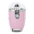 Tsitrusepress Smeg 50`ndate stiil pastellroosa_03 - CJF11PKEU - 8017709318918
