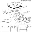 Pliidiplaat Electrolux 4 x Induktsioon 60 cm Hob2Hood matt must lõigatud servad_04 - EIS62453IZ - 7333394049441