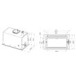 Õhupuhastaja Whirlpool integreeritav 51 cm 395/274 m3/h  61 dB rv teras_03 - WCT364FLBX - 8003437626715