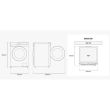 Pesumasin-kuivati Samsung inverter 11/6 kg 1400p/min valge_04 - WD11DG6B85BEU4 - 8806095589176