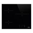 Pliidiplaat Smeg 3 x Hilight 60 cm must lõigatud serv_01 - SE263TD1 - 8017709312046