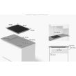 Pliidiplaat Samsung 4 x induktsioon 60 cm must lõigatud servadega_06 - NZ64B5045FKU2 - 8806094320763