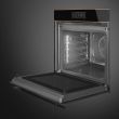 Ahi auru- ja mikrolainefunktsiooniga Smeg Dolce Stil Novo 68 l A+ aurupuhastus must/vask_02 - SO6606WAPNR - 8017709292423