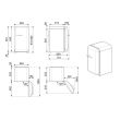 Külmik Smeg 50-ndate stiil 97 cm 17/105 l 35 dB mehaaniline juhtimine parem kreem_03 - FAB10RCR6 - 8017709342388