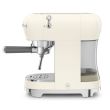 Espresso kohvimasin Smeg 50`ndate stiil kreem_02 - ECF02CREU - 8017709324827