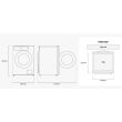 Pesumasin Samsung eestlaetav 9 kg 1400 p/min inverter hõbedane_06 - WF90F09C4SU4 - 8806097105626