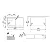 Valamu Smeg Mira 101 cm pealt/tasa paigaldatav nupuga roostevaba teras_03 - LFT100D - 8017709210410