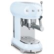 Espresso kohvimasin Smeg 50`ndate stiil pastellsinine_01 - ECF01PBEU - 8017709229979