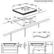 Pliidiplaat Electrolux 4 x induktsioon 60 cm valge faasitud esiserv_04 - CIS62450FW - 7333394045856