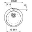 Valamu Franke ROX 610-39 valamu roostevaba teras sile_02 - 101.0714.971 - 7612986402902