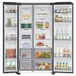Külmik Side-by-side Samsung 178 cm 420/239 l 36 dB elektrooniline juhtimine NoFrost hõbedane_04 - RS70F65QETEO - 8806097264637