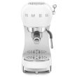 Espresso kohvimasin Smeg 50`ndate stiil valge_01 - ECF02WHEU - 8017709324810