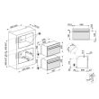 Kompakt mikro-kombiahi Smeg Linea aurupuhastus 40 l neptuunhall_03 - SO4102M1G - 8017709326906