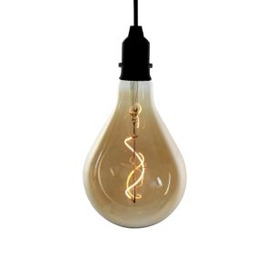 LED-lamp Home4you OUTDOOR AMBER BULB, D12.5xH22cm