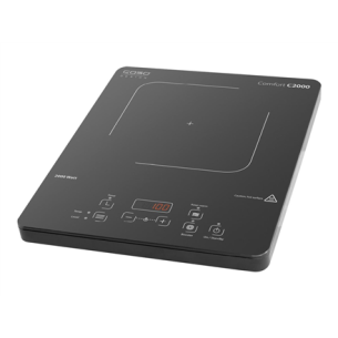 Caso | Free standing table hob | Comfort C2000 | Number of burners/cooking zones 1 | Sensor | Black | Induction