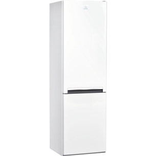 INDESIT | LI7 S1E W | Refrigerator | Energy efficiency class F | Free standing | Combi | Height 176.3 cm | Fridge net capacity 197 L | Freezer net capacity 111 L | 39 dB | White