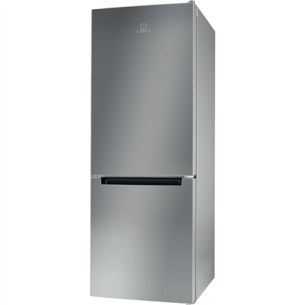 INDESIT | LI6 S1E S | Refrigerator | Energy efficiency class F | Free standing | Combi | Height 158.8 cm | Fridge net capacity 197 L | Freezer net capacity 75 L | 39 dB | Silver