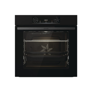 Gorenje | Oven | BOS6737E06B | 77 L | Multifunctional | EcoClean | Mechanical control | Steam function | Yes | Height 59.5 cm | Width 59.5 cm | Black