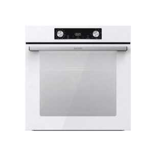 Gorenje | Oven | BOS6737E06WG | 77 L | Multifunctional | EcoClean | Mechanical control | Steam function | Height 59.5 cm | Width 59.5 cm | White
