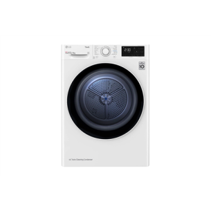 LG | Dryer Machine | RH80V3AV6N | Energy efficiency class A++ | Front loading | 8 kg | LED | Depth 69 cm | Wi-Fi | White