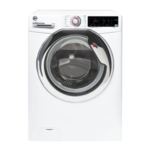 Hoover | H3WS610TAMCE/1-S | Washing Machine | Energy efficiency class A | Front loading | Washing capacity 10 kg | 1600 RPM | Depth 58 cm | Width 60 cm | Display | LED | Steam function | NFC | White