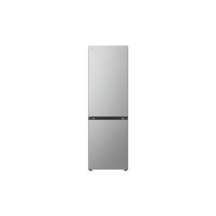 LG | GBV7180CPY | Refrigerator | Energy efficiency class C | Free standing | Combi | Height 186 cm | No Frost system | Fridge net capacity 234 L | Freezer net capacity 110 L | Display | 35 dB | Silver