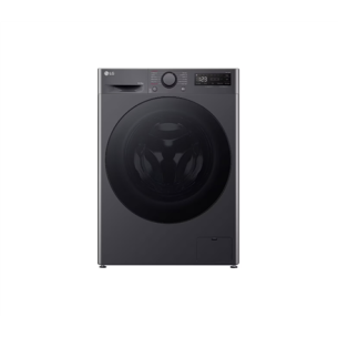 LG | F4DR510S2M | Washing machine with dryer | Energy efficiency class A | Front loading | Washing capacity 10 kg | 1400 RPM | Depth 56.5 cm | Width 60 cm | Display | LED | Drying system | Drying capacity 6 kg | Steam function | Direct drive | Middle Blac