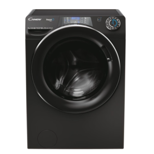 Candy | Washing Machine | RP 496BWMBCB/1-S | Energy efficiency class A | Front loading | Washing capacity 9 kg | 1400 RPM | Depth 53 cm | Width 60 cm | Display | TFT | Steam function | Wi-Fi | Glossy Black