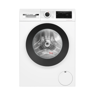 Bosch | Washing Machine with Dryer | WNG2540LSN | Energy efficiency class D | Front loading | Washing capacity 10.5 kg | 1400 RPM | Depth 64 cm | Width 60 cm | Display | LCD | Drying system | Drying capacity 6 kg | Steam function | White