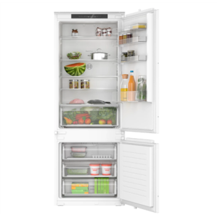 Bosch Refrigerator | KBN96NSE0 | Energy efficiency class E | Built-in | Combi | Height 193.5 cm | No Frost system | Fridge net capacity 285 L | Freezer net capacity 98 L | 34 dB | White