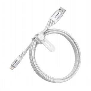 OTTERBOX PREMIUM CABLE USB A - LIGHTNING 1M WHITE