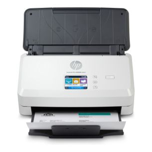 HP ScanJet Pro N4000 snw1 Scanner - A4 Color 600dpi, Sheetfeed Scanning, Automatic Document Feeder, Auto-Duplex, OCR/Scan to Text, 40ppm, 4000 pages per day