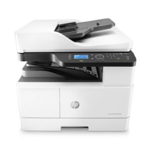 HP LaserJet MFP M443nda AIO All-in-One Printer - A3 Mono Laser, Print/Copy/Scan, Automatic Document Feeder, Auto-Duplex, LAN, 25ppm, 2000-5000 pages per month