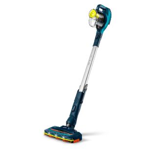 Philips SpeedPro rechargeable vacuum cleaner - broom FC6727/01, 180° suction nozzle, 21.6 V, up to 40 min., LED lamps on the nozzle, Small Turb. brush, supplement. Filter