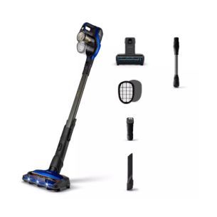 Philips 8000 Series Cordless Stick vacuum cleaner XC8049/01, 360° Suction Nozzle, Up to 70 min, 28 min of Turbo, Extra filter