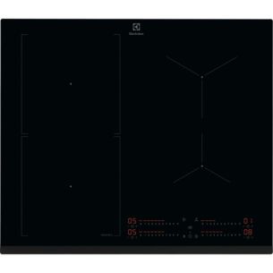 Pliidiplaat Electrolux, 4 x induktsioon, 60 cm, faasitud esiserv, must