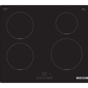 Pliidiplaat Bosch, 4 x induktsioon, 60 cm, lõigatud serv, must