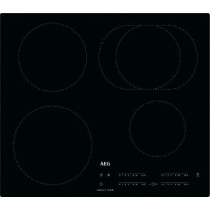 Pliidiplaat AEG, 4 x induktsioon, 60 cm, tasapinda süvistatav, must